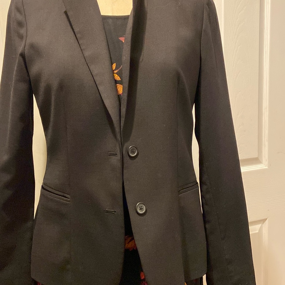 CLUB MONACO Women's Black Blazer